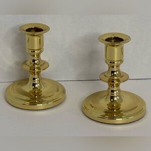 BALDWIN BRASS CANDLESTICKS